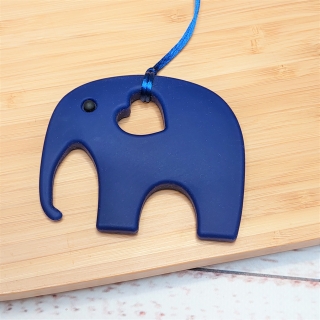 Kousátko slon tmavě modrá